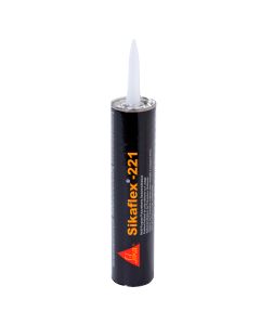 Sika Sikaflex 221 Multi-Purpose Polyurethane Sealant/Adhesive - 10.3oz(300ml) Cartridge - Black