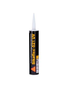 Sika Sikaflex 521UV UV Resistant LM Polyurethane Sealant - 10.3oz(300ml) Cartridge - White