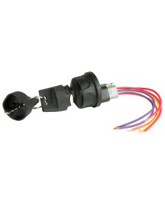 BEP 4-Position Sealed Nylon Ignition Switch - Accessory/OFF/Ignition & Accessory/Start
