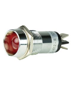 BEP LED Pilot Indicator Light - 12V - Red