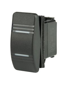BEP SPDT Contura Switch - 2-Amber LEDs - ON/OFF/ON