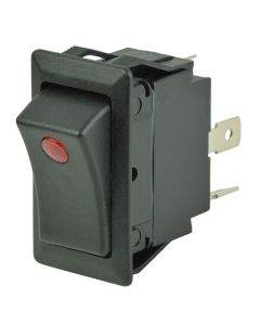 BEP SPST Rocker Switch - 1-LED - 12V/24V - ON/OFF