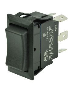 BEP DPDT Rocker Switch - 12V/24V - (ON)/OFF/(ON)