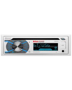 Boss Audio MR508UABW Single-DIN CD/USB/SD/MP3/WMA/AM/FM Receiver w/Bluetooth