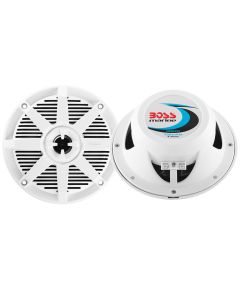 Boss Audio MR52W 5.25" 2-Way 150W Marine Speaker - White - Pair