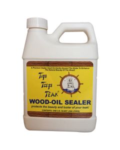 Tip Top Teak Tip Top Teak Wood Oil Sealer - Quart - *Case of 12*