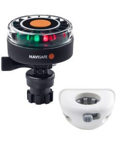 Navisafe Navilight 2NM Tricolor w/Navimount Base & Vertical Mount - White