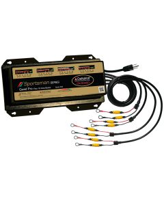 Dual Pro Sportsman Series Battery Charger - 40A - 4-10A-Banks - 12V-48V