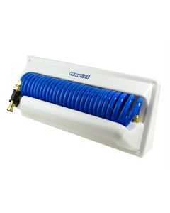HoseCoil Horizontal Mount Enclosure w/Additional 5' Feeder Hose