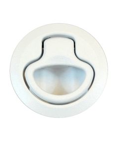 Southco Flush Pull Latch - Push To Close - Medium - White