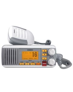Uniden UM385 Fixed Mount VHF Radio - White