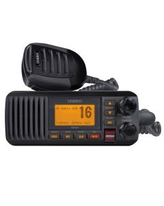 Uniden UM385 Fixed Mount VHF Radio - Black