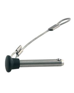 TACO Stainless Steel Pin & Lanyard w/Plastic Knob