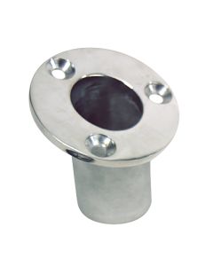 Whitecap Flush Mount Flag Pole Socket - Stainless Steel - 1-1/4" ID
