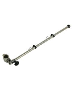 Whitecap Clamp-On Flag Pole - 1/2" Diameter Stainless Steel Clamp & Pole
