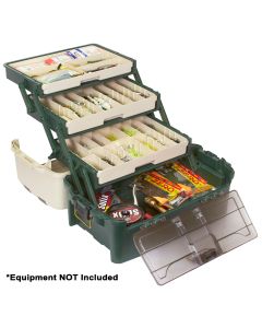 Plano Hybrid Hip 3-Tray Tackle Box - Forest Green