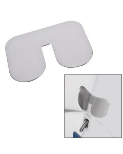 Megaware ScuffBusterStandard with Notch - 5.75" x 4.5" - Notched Bowguard - 22G - Stainless Steel