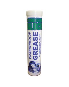 Corrosion Block High Performance Waterproof Grease - 14oz Cartridge - Non-Hazmat, Non-Flammable & Non-Toxic