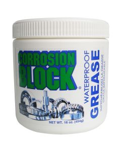 Corrosion Block High Performance Waterproof Grease - 16oz Tub - Non-Hazmat, Non-Flammable & Non-Toxic