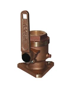 GROCO 3/4" Bronze Flanged Full Flow Seacock