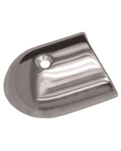 TACO Polished Stainless Steel 2-19/64&rsquo;&rsquo; Rub Rail End Cap