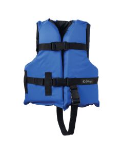 Onyx Nylon General Purpose Life Jacket - Child 30-50lbs - Blue
