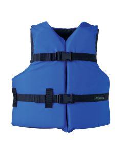 Onyx Nylon General Purpose Life Jacket - Youth 50-90lbs - Blue