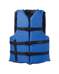 Onyx Nylon General Purpose Life Jacket - Adult Universal - Blue