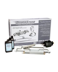 Uflex SilverSteerUniversal Front Mount Outboard Hydraulic Tilt Steering System - 1500PSI V2