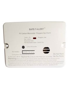 Safe-T-Alert Combo Carbon Monoxide Propane Alarm - Surface Mount - Mini - White