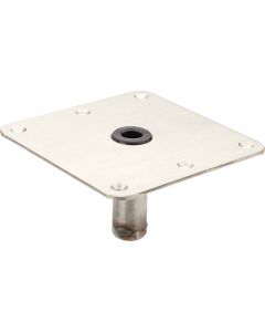 Attwood Swivel-Eze 7x7 Stainless Steel Plate Acetal Bushing Threaded