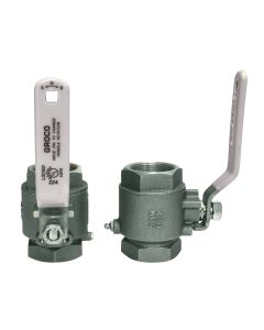 GROCO 1" NPT Stainless Steel In-Line Ball Valve