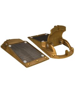 GROCO Perforated Hull Strainer w/Access Door 2" Max Thru-Hull