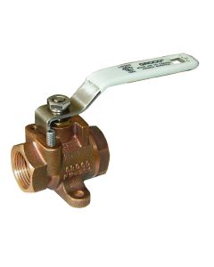 GROCO 1/4" NPT Bronze Inline Fuel Valve