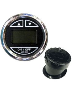 Faria 2" Depth Sounder w/In-Hull Transducer - Black - Stainless Steel Bezel