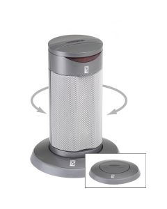 Poly-Planar Round Waterproof Pop-Up Spa Speaker - Gray