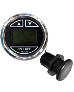 Faria 2" Depth Sounder w/Thru-Hull Transducer - Chesapeake Black - Stainless Steel Bezel