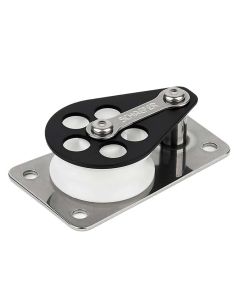 Schaefer Series 3 Flat Base/Alum Cheek/Delrin Sheave