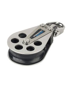Schaefer Single Stainless Steel Block - 60mm Sheave