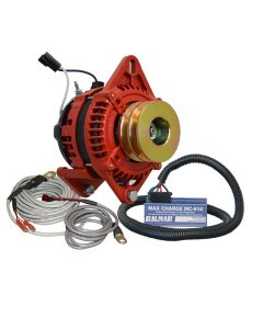 Balmar Alternator 3.15" Dual Foot Saddle Dual V Pulley Regulator & Temp Sensor - 170A Kit - 12V