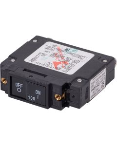 Blue Sea 7446 UL-489 Circuit Breaker - 100A Flat Rocker