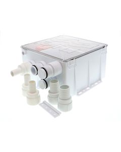 Rule Shower Drain Box w/800 GPH Pump - 24V