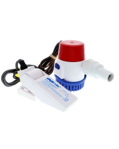 Rule 500 GPH Standard Bilge Pump Kit w/Float Switch - 12V