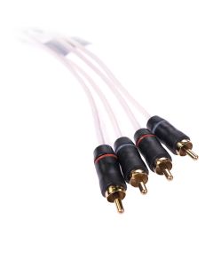 FUSION MS-FRCA25 Premium 25' 4-Way Shielded RCA Cable