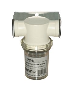 GROCO 3/4" Fresh Water Strainer w/Plastic Basket