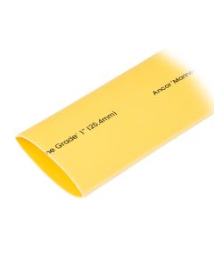 Ancor Heat Shrink Tubing 1" x 48" - Yellow - 1 Pieces