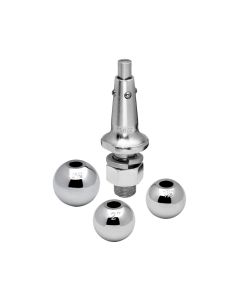 Draw-Tite Interchangeable Hitch Ball w/ 1" Shank - 1-7/8" , 2" , 2-5/16" Balls
