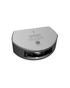 Lopolight 135 degree Stern Light - 2nm - Silver Housing - Single - Vertical Mount