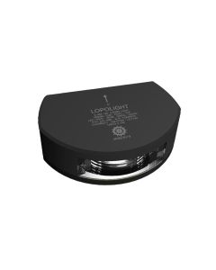 Lopolight 135 degree Stern Light - 2nm - Black Housing - Single - Vertical Mount