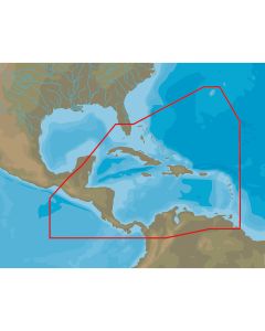 C-MAP 4D NA-D065 Caribbean & Central America -microSD/SD